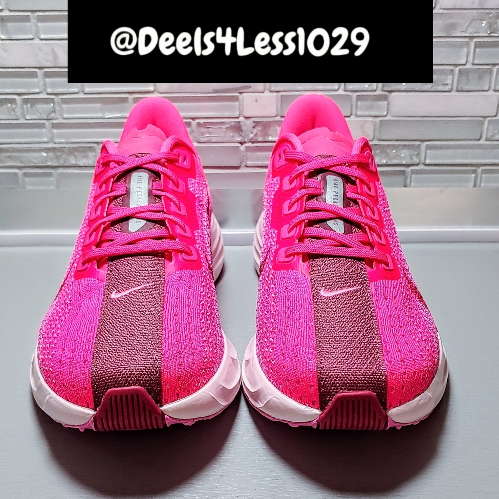 Nike ZoomX Pegasus Plus Running Womens Hyper Pink Sweet Beet - Picture 2 of 6